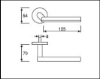 Picture of DOOR LEVER HANDLE DHSS-610