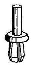 Picture of BLACK-NYLON-RIVET-FOR-PEU-FIAT-CIT-VEHICLES