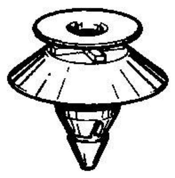 Picture of WHITE-ACETIC-RESIN-FASTENER-FOR-MOULDING-FOR-FORD-VEHICLES