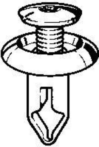 Picture of BLACK-NYLON-RIVET