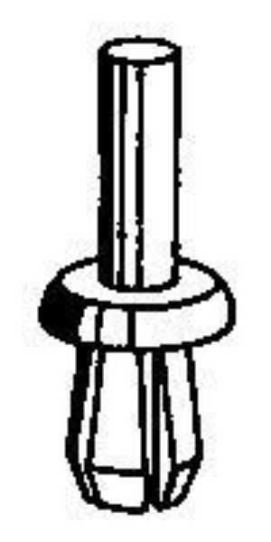Picture of BLACK-PLASTIC-RIVET