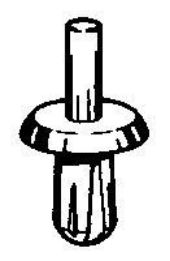 Picture of BLACK-NYLON-RIVET