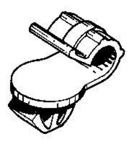 Picture of BLACK-NYLON-CABLE-CLAMP