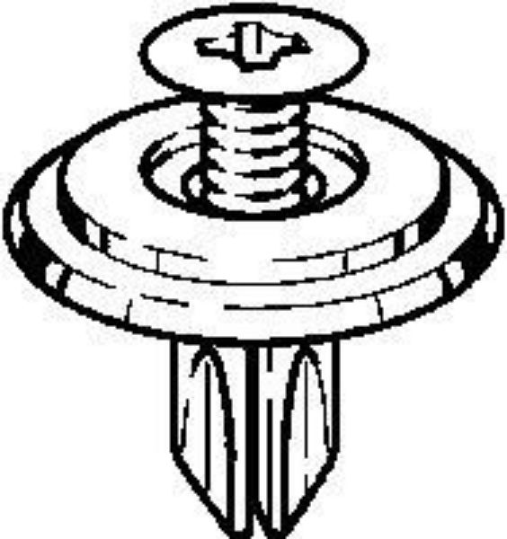 Picture of BLACK-NYLON-RIVET