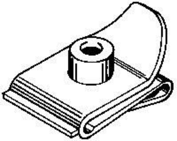 Picture of BLACK-NYLON-POLYAMIDE-NUT-SCREW