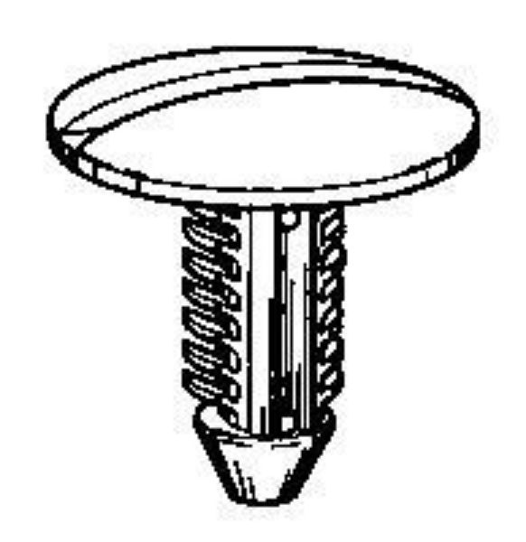 Picture of BLACK-NYLON-POLYAMIDE-BUTTON-FOR-PEUG-CITR-FOR-VEHICLES