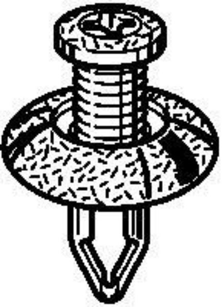 Picture of BLACK-NYLON-RIVET