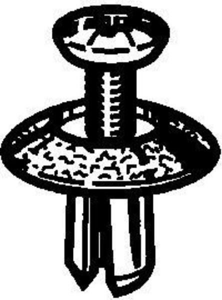 Picture of BLACK-NYLON-RIVET