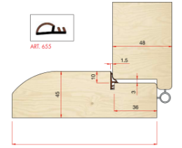 Picture of PVC GASKETS FOR DOORS