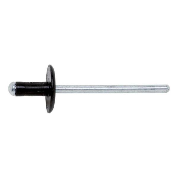 Picture for category Blnd rvts w. lrge swage-head in blck alm/zc-pd stl