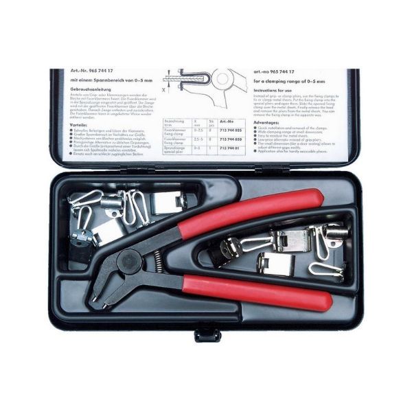Picture for category Fixing clamp pliers assortment/set