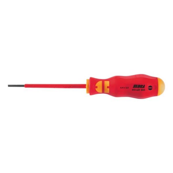 VDE screwdriver Flat slotted - SCRDRIV-VDE-SL-0,4X2,5X80