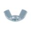 Show details for Wing nut, edged wing shape (American type) Wing nut, edged wing shape (American type) - NUT-WING-SIDIN314-US-(A2K)-M3