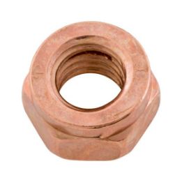 Exhaust slotted nut, normal wrench size - NUT-SL-DIN14440-6-WS17-(C4L)-M10