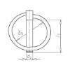 Linch pin - FLDPINLOK-(A2C)-D6X42MM