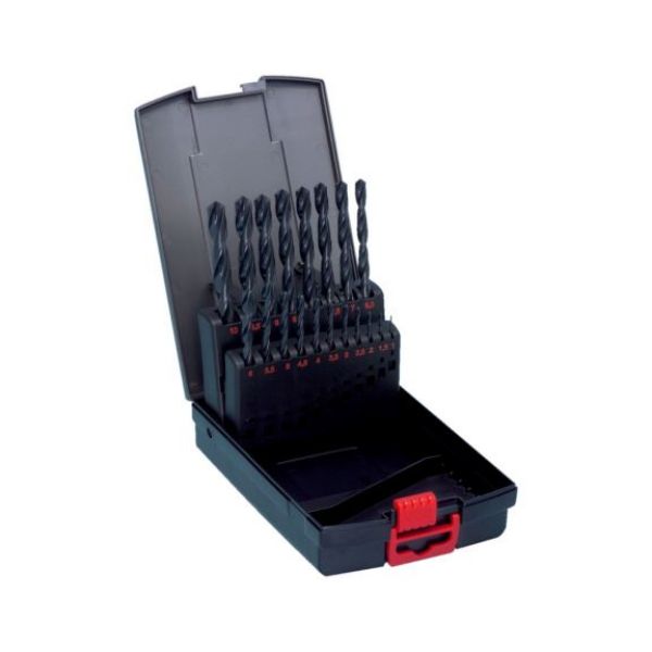 Picture for category Twist drill HSS DIN 338 type RN assmnt. 19 pieces