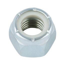 Hexagon nut, low profile, with clamping piece (non-metal insert) inch - NUT-HEX-SIDIN985-GR5-UNC-(A2K)-1/2IN