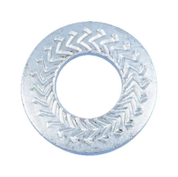 Picture for category Steel flake zinc silver Geomet shape M