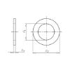 Washer - WSH-F.SCR3/4IN-(A2K)-21,0X37X3,0