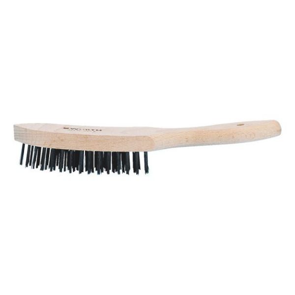 Wire brush - WREBRSH-BRS-CORRUGATED-5ROWS
