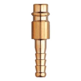 Pneumatic air push-in tip - SLEV-PLGIN-PN-ST-BRS-9MM