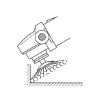 Conical brush - TAPBRSH-AG-KNOTTED-STEEL-D115MM