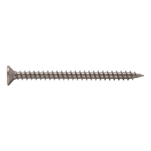 W&Uuml;POFAST&lt;SUP&gt;&reg;&lt;/SUP&gt; burnished Particle board screw - SCR-CS-WO-Z1-(BRN)-3X25