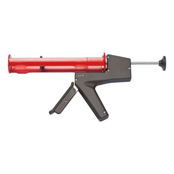 Manual cartridge gun, high-quality - CARTGUN-MAN-MANPRESSURE-310ML-RED/BLACK