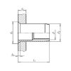 Rivet nut, small countersunk head - NUT-RIV-CS-A2-(0,25-3)-11,5X6,95-M5