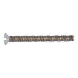 Slotted raised countersunk head screw - SCR-RSDCS-DIN964-A4-SL-M8X50