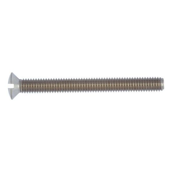 Slotted raised countersunk head screw - SCR-RSDCS-DIN964-A4-SL-M8X50