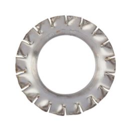 Serrated lock washer, countersunk, shape V - WSH-SER-DIN6798-A2-V-D13,0
