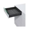 Underfloor guide full extension Dynapro liquid soft-close, 40/70 kg - UFLRGUID-DYNAP-70-FP-LIQU-SOFTCLOSE-500