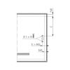 Flap lift fitting Kinvaro T-105 - FLPHOLD-KIT-SK-LEFT-(NI)-105DGR