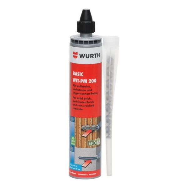 Basic chemical injection mortar WIT-PM 200 - ANC-MORT-(WIT-PM200)-CART-300ML