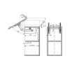 Flap lift fitting, Kinvaro S-35 - FLPLFTFITT-KINVR-S35-750-(4-14KG)