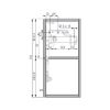 Folding flap fitting Kinvaro F-20 - FLPLFTFITT-KINVR-F20-900MM-(6,5-18,0KG)