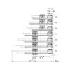 Frame DWD XP H95 - FRMSYS-WHITE-DRWRSD-H95MM-NL500MM