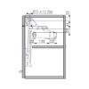 Flap lift fitting, Kinvaro L 80 - FLPLFTFITT-KINVR-L80-600MM-(4,0-7,5KG)