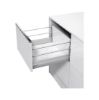 Bracket set for variable wooden rear wall  DWD XP - RAILING HOLDER FOR VARIABLE WOODEN LEFT