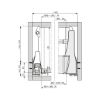 Panel profile for internal drawer  - AY-SCREENPRFL-TWL-WHITE-H95-L1077