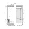Interior panel F8 Nova Pro Scala - AY-INPANEL-F8-SCALA-H90-STONE