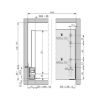 Interior panel F8 Nova Pro Scala - AY-INPANEL-F8-SCALA-H90-STONE