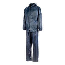 Weather protection rain set - RAINSET EN343 BLUE  M