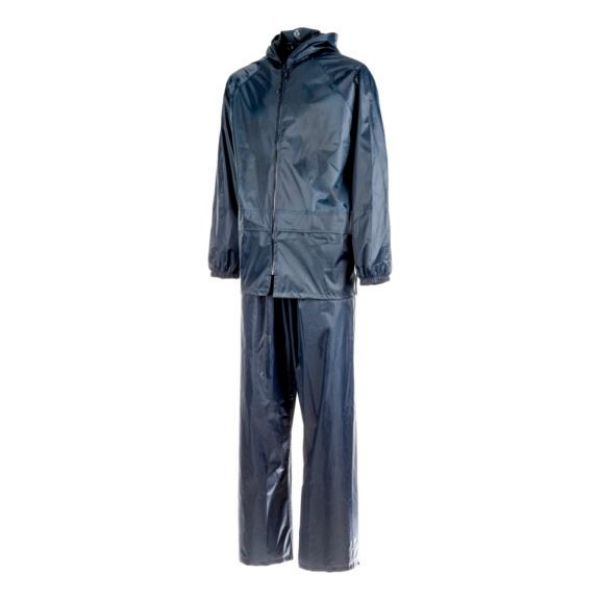 Weather protection rain set - RAINSET EN343 BLUE  M