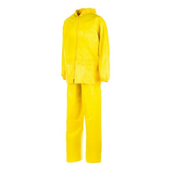 Weather protection rain set - RAINSET EN 343 BUILD YELLOW M
