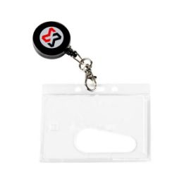 Pass holder - BADGEHOLDER WITH ROLLER
