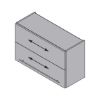 Folding flap fitting Kinvaro F-20 - FLPLFTFITT-KINVR-F20-699MM-(6,7-16,9KG)