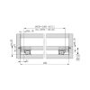 Shelf bracket set - AY-TABLARHOLDER-UFLRGUID-MEDIA-SET
