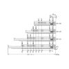 Underfloor guide full extension Dynapro Tipmatic 40 kg - UFLRGUID-DYNAP-40-FP-TIPMATIC-250